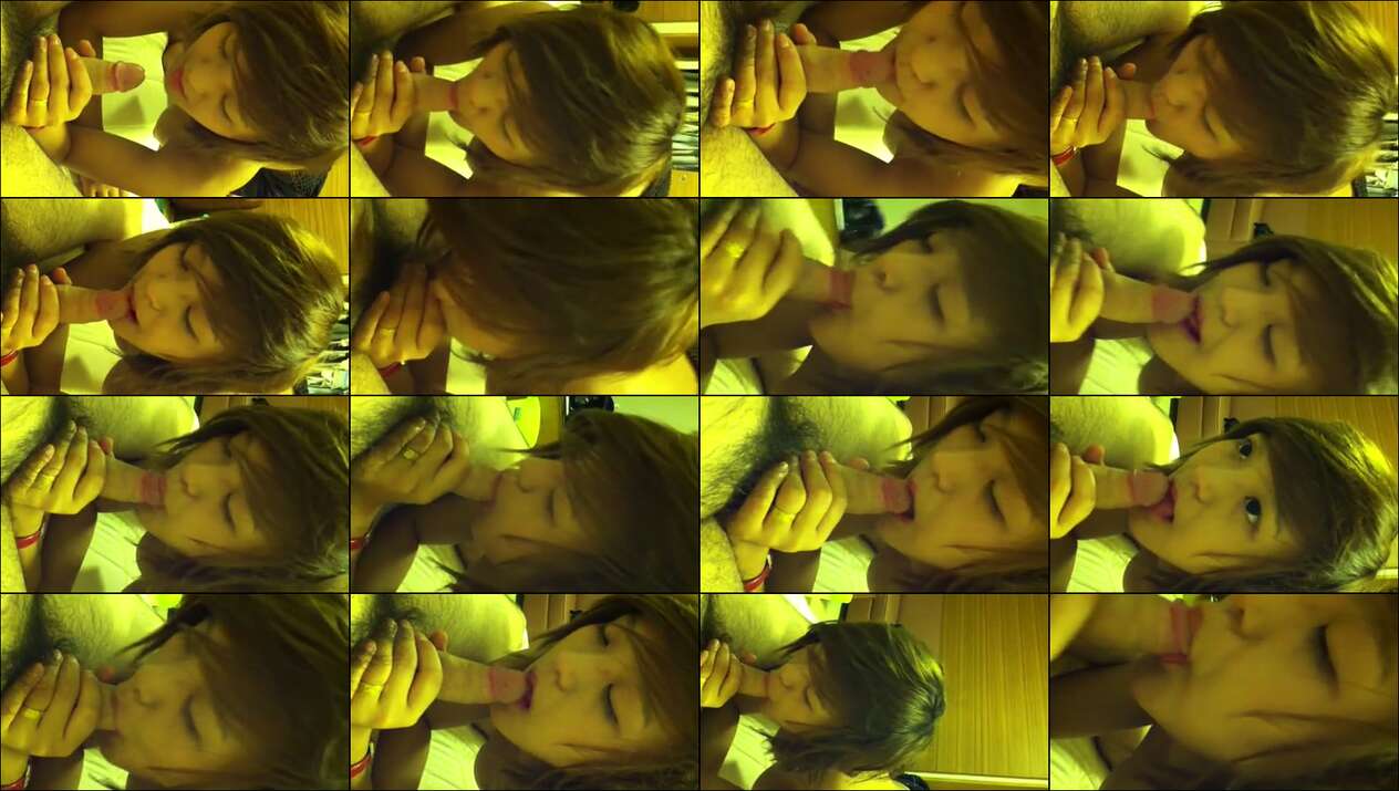 Video ABG Cantik Lagi Belajar Nyepong