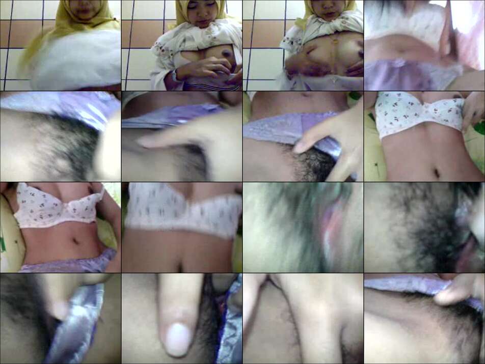 Video Jilbab Kuning Masturbasi
