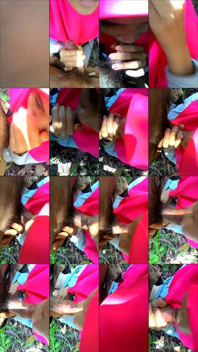 Video Remaja Kulum Penis Pacar di Hutan