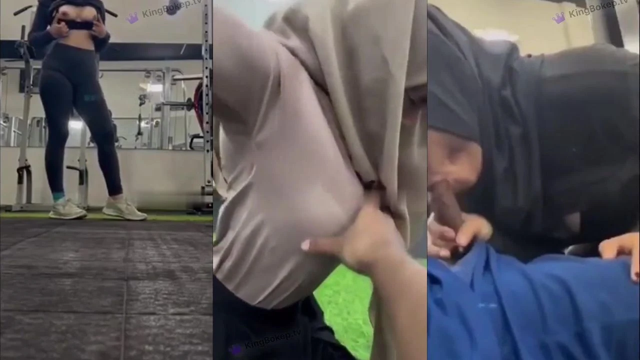 Video Ukhti Jilbab Eksib di Gym